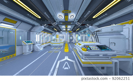 Inspection room in the spacecraft Inspection room in the spacecraft 92062251