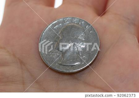 American money, quarters (surface) 92062373