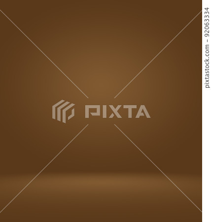 Gradient smooth brown and black abstract background 92063334