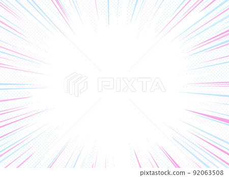 流行集中線條的時尚鏡框 92063508