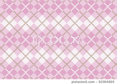 Plaid background illustration image Plaid background illustration image 92064869