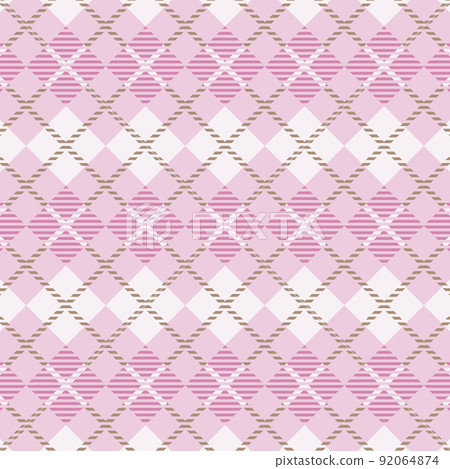 Plaid background illustration image 92064874