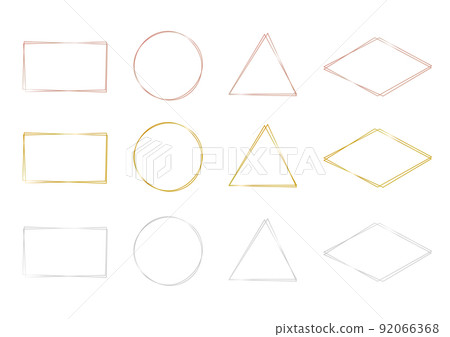 簡約奢華的金屬框架套裝 92066368