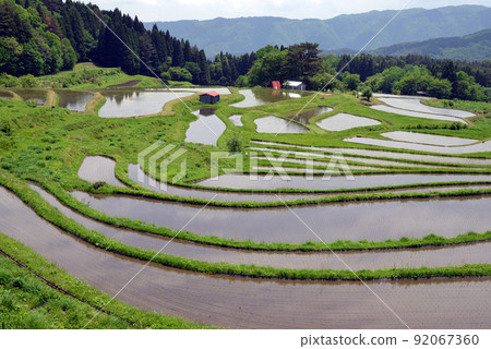 [Hyogo Prefecture] Bekku Rice Terrace, Mt. Hyonoyama, Yabu City, Hyogo Prefecture 92067360