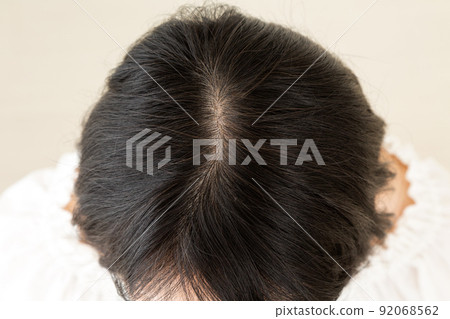 中年女性頭髮 92068562