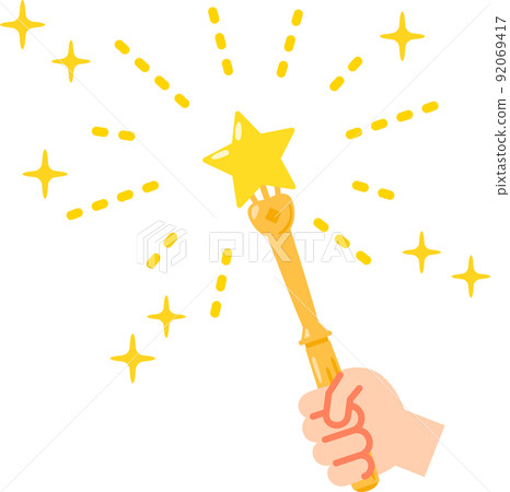 Fancy magic wand 92069417