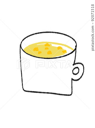 杯子裡的玉米湯 92071518