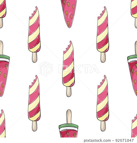 Print for cloth design, textile, fabric, wallpaper 92071847