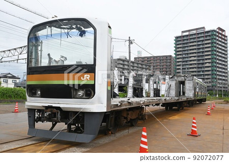 209系 3100係正在解體（八公線、川越線） 92072077