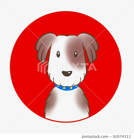 Illustration designed for dogs as an icon Illustration designed for dogs as an icon 92074311