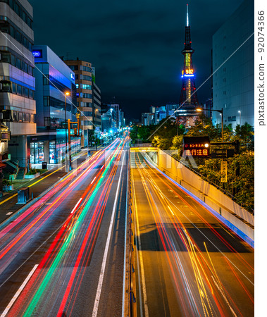 札幌電視塔夜景 92074366