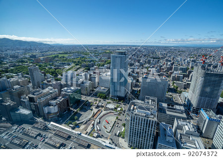 札幌 JR 塔的城市景觀 札幌 JR 塔的城市景觀 92074372