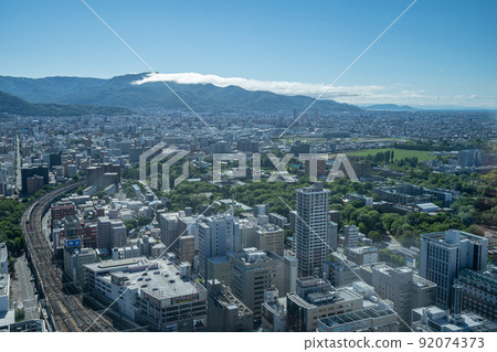 Cityscape from Sapporo JR Tower 92074373