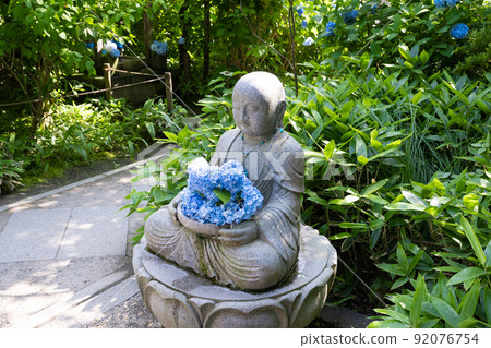 Jizo of Meigetsu-in Temple, Kamakura City, Kanagawa Prefecture 92076754