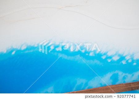 Macro photo of colourful abstract epoxy resin painting. Applicable for design cover, annual report, invitation, flyer, presentation, packaging, poster, business card, wedding invitations. Macro photo of colourful abstract epoxy resin painting. Applicable for design cover, annual report, invitation, flyer, presentation, packaging, poster, business card, wedding invitations. 92077741