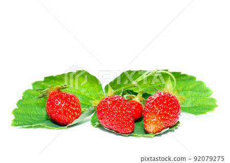 Strawberry isolated on white background. 92079275