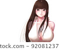 A swimsuit lady 92081237