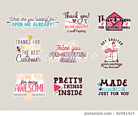 Small business stickers set. business badges collection. Small business sticker pack Small business stickers set. business badges collection. Small business sticker pack 92081425