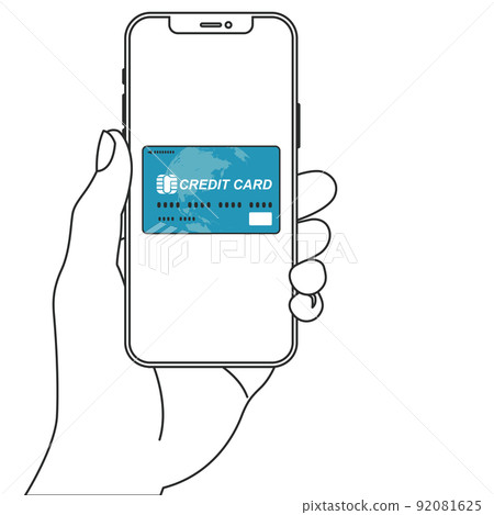 Smartphone cashless payment 92081625