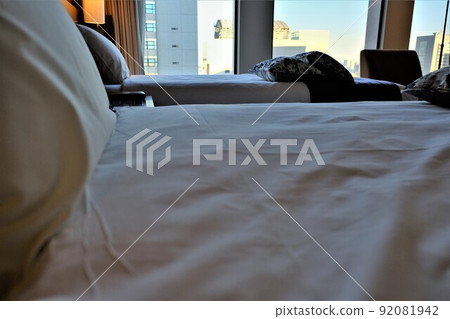 Landscape with bed Landscape with bed 92081942