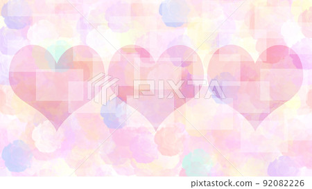 Virtual background Metaverse virtual space heart image background gift pastel background material colorful Virtual background Metaverse virtual space heart image background gift pastel background material colorful 92082226