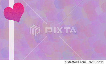 Virtual background Metaverse virtual space heart image background gift pastel background material colorful 92082294