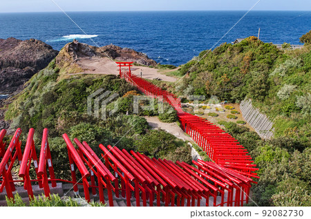 山口縣/新綠元乃隅神社（鳥居） 92082730