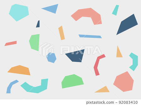 Pastel tone pattern illustration 92083410