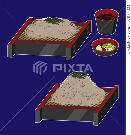 Zaru soba set (with white border) 92084321