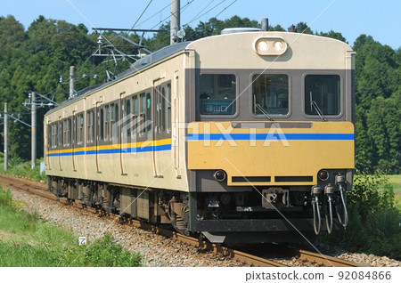 福知山線市島黑井JR西113系3800系N7編隊（福知山） 92084866