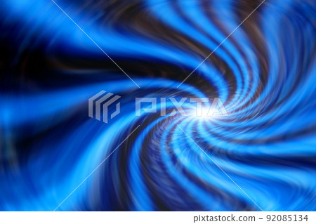 Background material with the image of a warp in outer space (image of a wormhole) 92085134