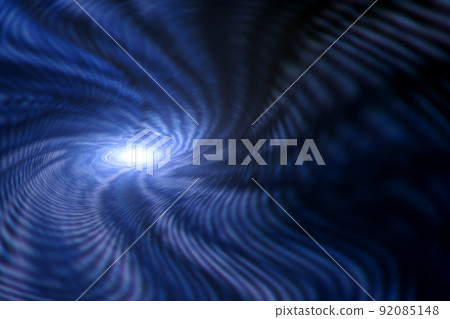 外太空經線圖像的背景材料（蟲洞圖像） 92085148