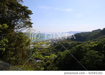 從久能山東照宮看到的駿河灣 92085282