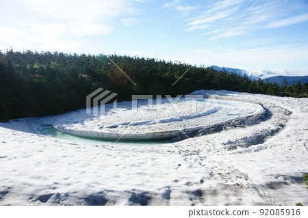 Akita Prefecture Hachimandaira Dragon Eye Akita Prefecture Hachimandaira Dragon Eye 92085916