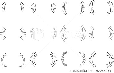 旭日形治療套裝閃光單色 92086233
