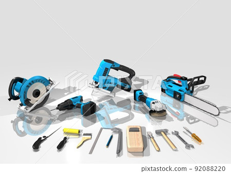 DIY工具木匠工具改造維修改造自己動手（3DCG圖片） 92088220