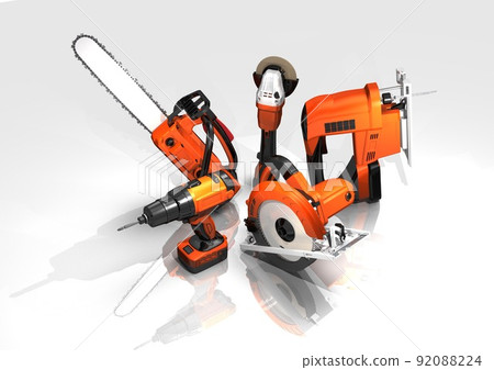 DIY工具木匠工具改造修理翻新自己動手（3DCG圖像） 92088224