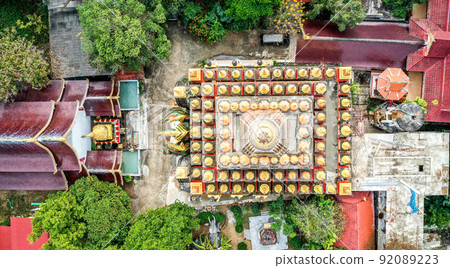 Wat Phrathat Suthon Mongkhon Khiri temple complex in Phrae, Thailand 92089223
