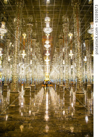 Wat Chantaram and Wat Tha Sung temple, Crystal Sanctuary 100 m long, in Uthai Thani, Thailand Wat Chantaram and Wat Tha Sung temple, Crystal Sanctuary 100 m long, in Uthai Thani, Thailand 92089873