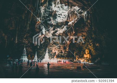 Tham Khao Luang cave in Phetchaburi, Thailand 92091394