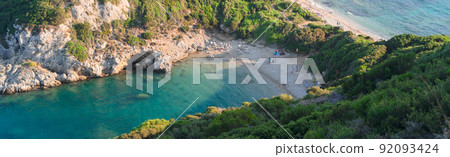 Timoni beach on Korfu, Greece 92093424