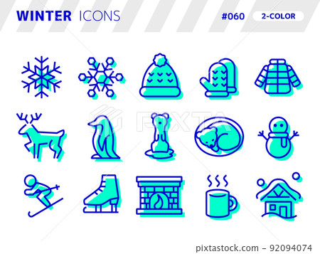 與winter_060相關的雙色風格圖標集 92094074