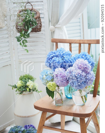 自然室內生活與鮮花 92094555