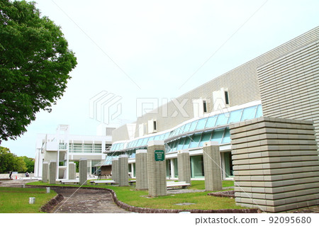 Scenery of Gifu City, Gifu Prefectural Library Scenery of Gifu City, Gifu Prefectural Library 92095680