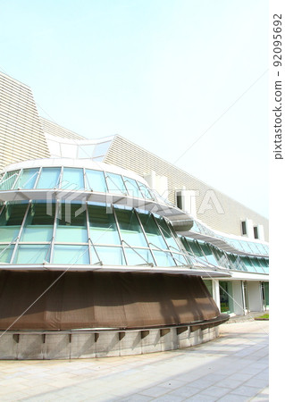 岐阜市風景、岐阜縣立圖書館 岐阜市風景、岐阜縣立圖書館 92095692