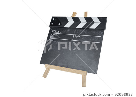Black clapper board 92098952