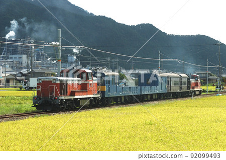 Kakogawa Line Nihonheso Park-Kurodasho JR West DE10-1106 + Oya 31-31 92099493