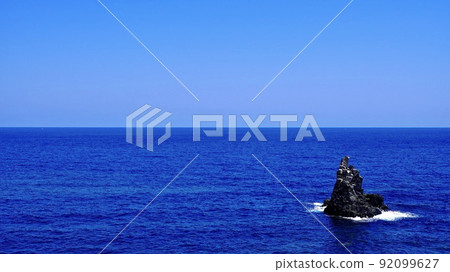 Sakyobana, a strange rock protruding from the sea in Iki 92099627
