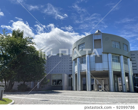 Hokkaido Sapporo Minami High School Main Gate 92099786