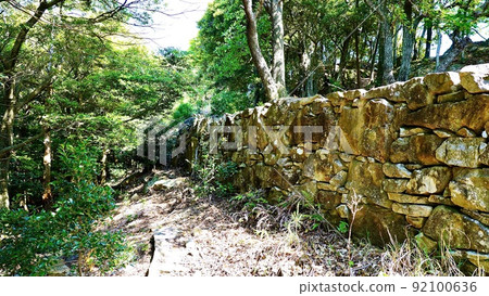 曾經存在於對馬的清水山城遺址三之丸 92100636